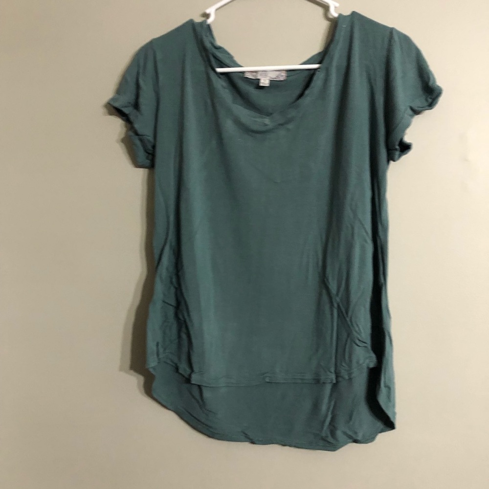 Teal shirt